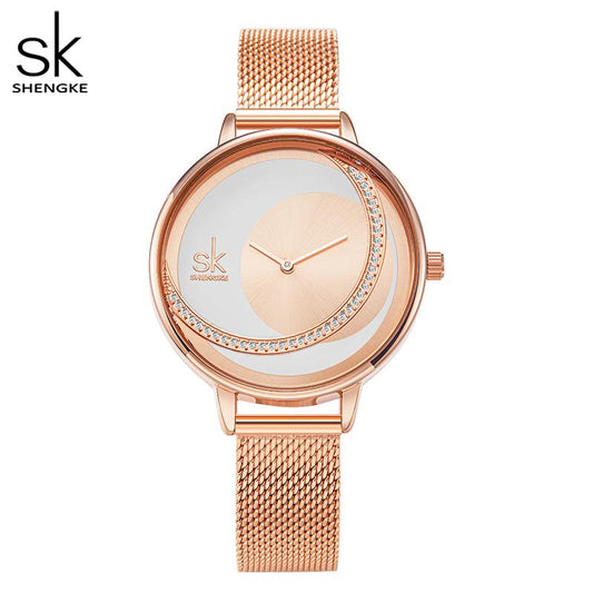 Reloj Shengke 5260 Oro Rosa