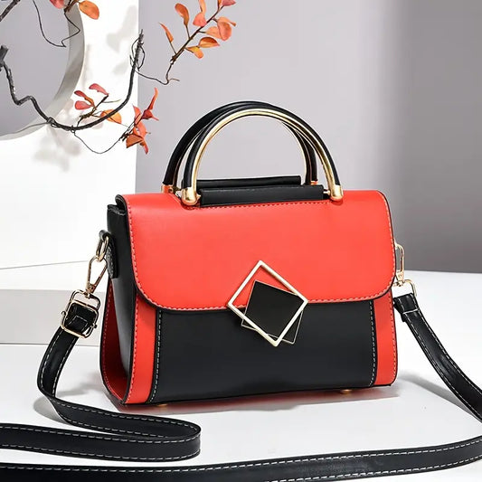 Cartera Eliana Negro/Rojo REF. 3697